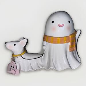 Goblin & Ghoul Ghost Wearing Scarf Walking Dog Shiny Viral TikTok NEW